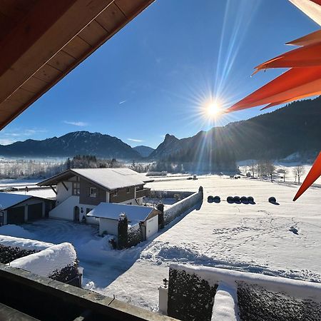 Ferienwohnung Mit Bergblick Unterammergau Ngoại thất bức ảnh